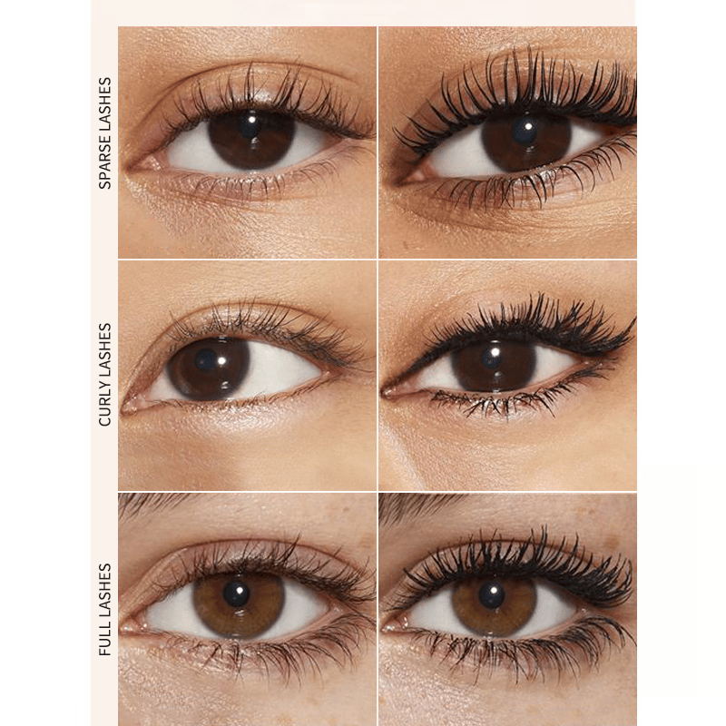 🖊️ LIMITED-TIME BUY 1 GET 1 FREE! ✨ All-Day Beautiful Lashes, Smudge-Proof! Waterproof Fiber Mascara for Natural Volume. 💖💃