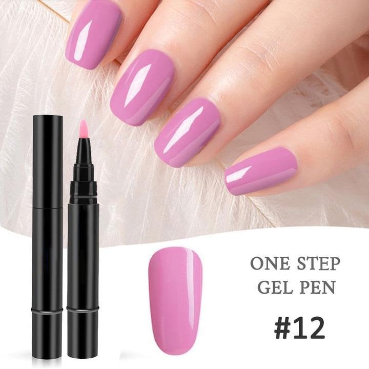 💅 Limited Time Buy 1 Get 1 Free  ✨One Step Nail Gel Pen🎨Free handheld mini UV nail lamp💡