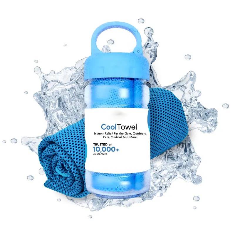 🔥❄️ Stay Cool Anywhere with This Instant Cooling Towel! ❄️🔥⏰Buy 1 Get 1 Free🔥Absorbent Quick-Drying Gym Cooling Towels