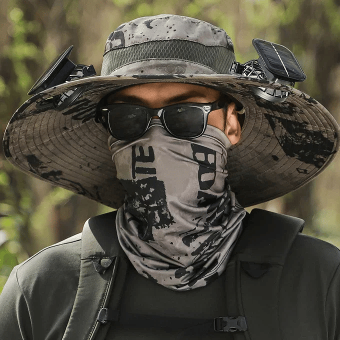 ☀️ SUMMER SALE☀️ Solar-Powered Cooling Hat with USB Fan – Stay Cool Anywhere!  🌊 Perfect for Fishing, Hiking, Golf & Outdoor Adventures!