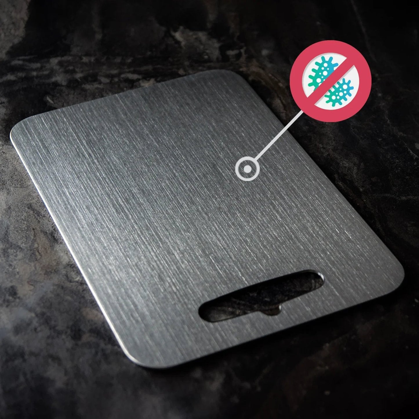 🔥2026 Kitchen Hot Sale 49% OFF🔥Antibacterial Stainless Steel Cutting Board