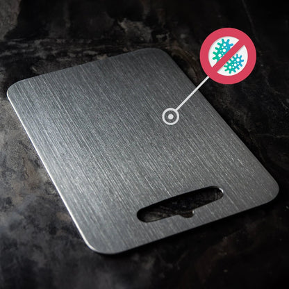 🔥2026 Kitchen Hot Sale 49% OFF🔥Antibacterial Stainless Steel Cutting Board