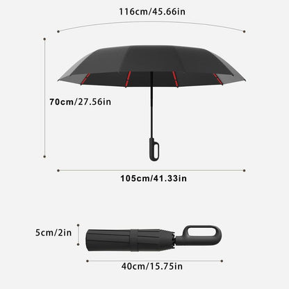 ⏳LIMITED-TIME 50% OFF! ⏰☔Automatic Folding Umbrella – Windproof, Waterproof & Compact