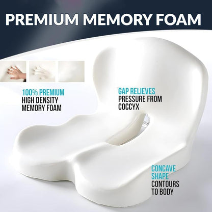 🏆Best Seller-50% OFF⚡Non-Slip Memory Foam Seat