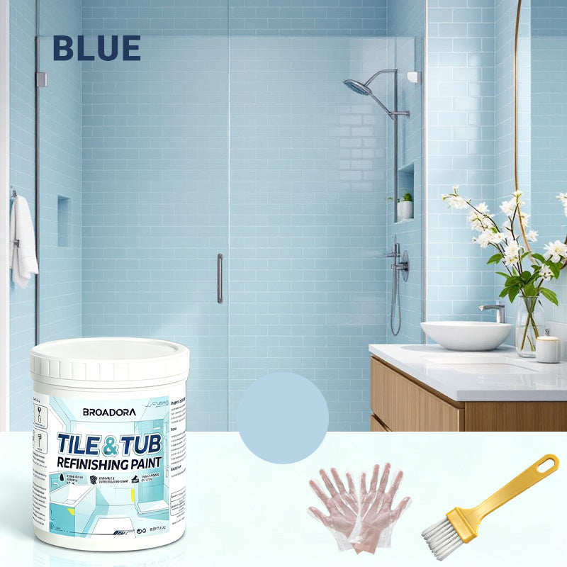 🥳HOT SALE🥳🛁🎨 50% OFF! Tile & Tub Refinishing Paint Kit – Waterproof, anti‑slip finish. Covers stains & cracks. Easy DIY, no pro needed. ✨🛡️
