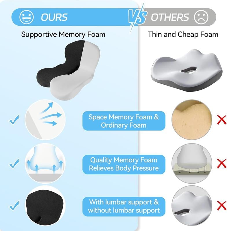 🏆Best Seller-50% OFF⚡Non-Slip Memory Foam Seat