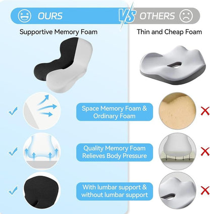 🏆Best Seller-50% OFF⚡Non-Slip Memory Foam Seat