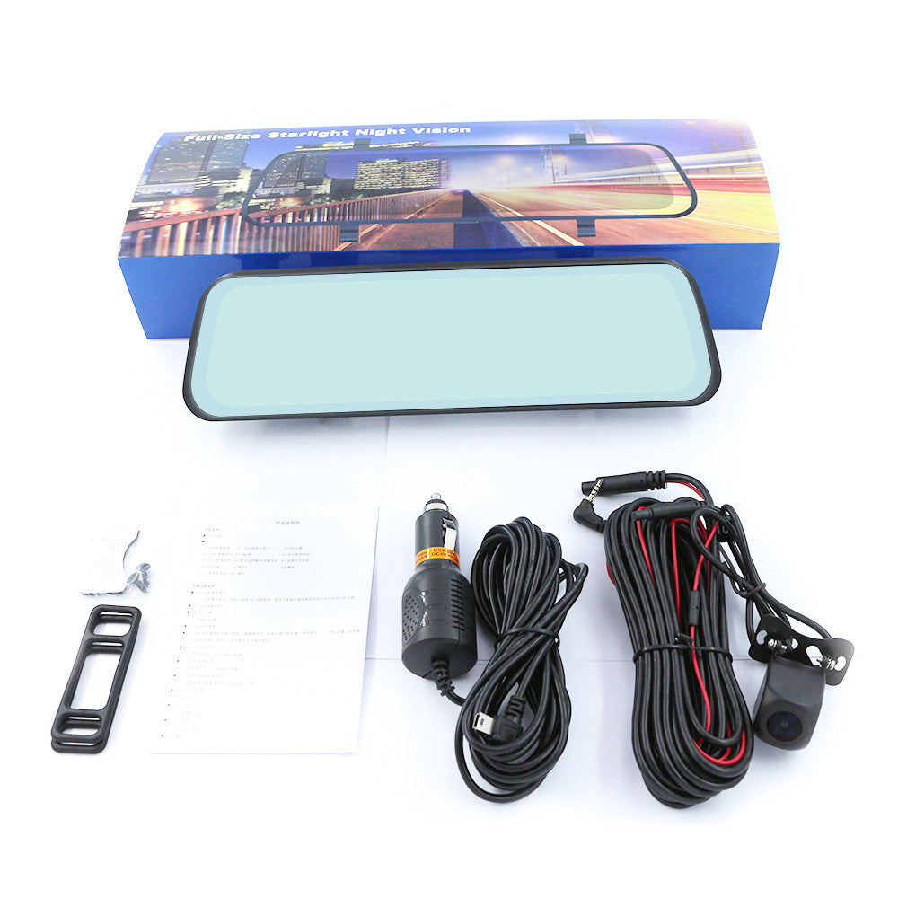 🔥2026 Hot Sale✈️Touch Screen Rear View Mirror Dash Cam Smart Mirror