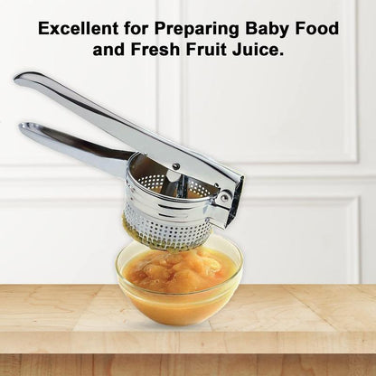 📢📢50%  OFF !! ⏰AEX Multifunctional Stainless Steel Potato, Juice & Food Press