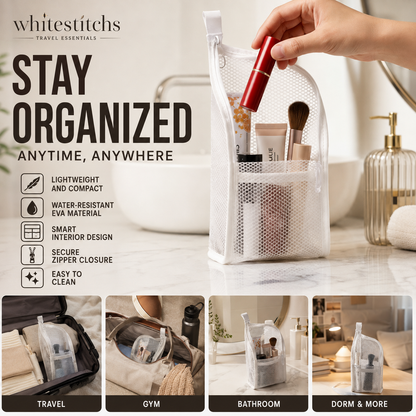 🧳 LIMITED‑TIME 50% OFF! 🧼 31,529 Sold – Portable Lightweight Travel Toiletry Bag – Smart Internal Dividers, Compact EVA Build & Water-Resistant ✈️