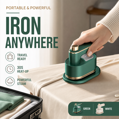 📢📢50% OFF !! ⏰Portable Handheld Garment Mini Electric Iron