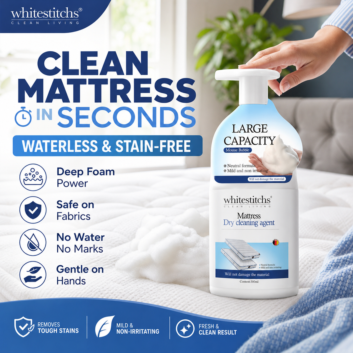 🎉Hot Sale 50% OFF🎉 Powerful Mattress Yellow Stain Cleaner