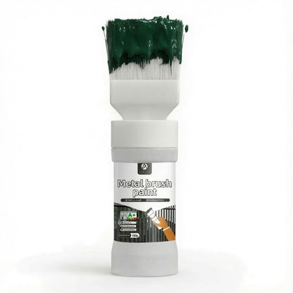 ⏰ LIMITED TIME 50% OFF! 🔥✨Water-Based Metallic Silver Paint with Built-in Brush