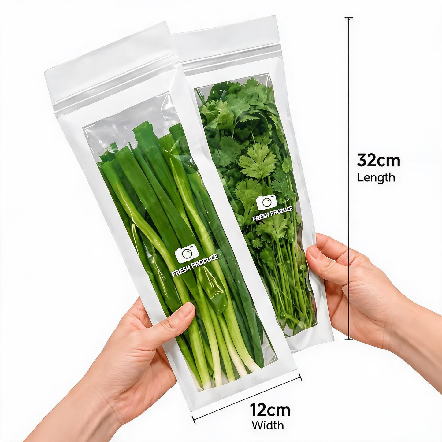 📢📢50% OFF !! ⏰Transparent Food-Grade Reinforced Double-Seal Bags