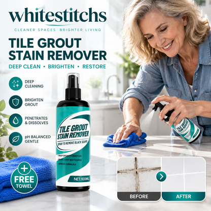 🧴✨ Tile Cleaner – One spray removes mold and stains, cleans grout and tiles – Cash on delivery ✅