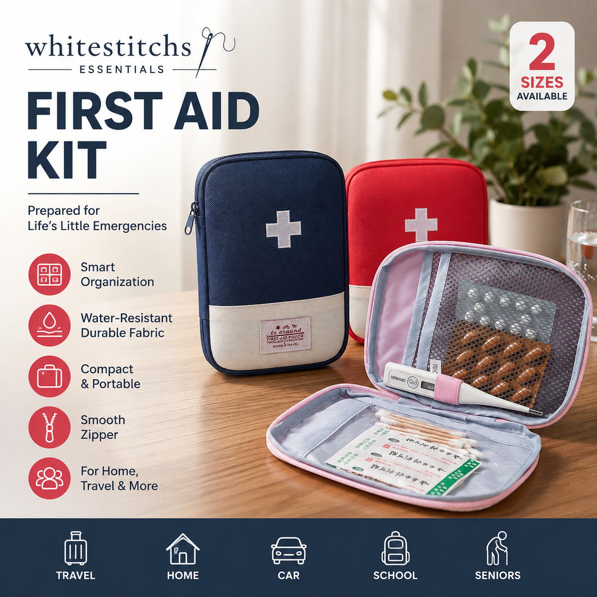 📢📢50% OFF !! ⏰🔥Portable Travel Pocket Medicine Kit