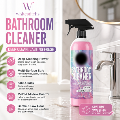 ⏳🔥LIMITED-TIME 50% OFF! ⏰Bathroom Cleaner – Dissolves Limescale & Mold, Inhibits Regrowth. Sparkling Bathroom – Grab Yours! ✅