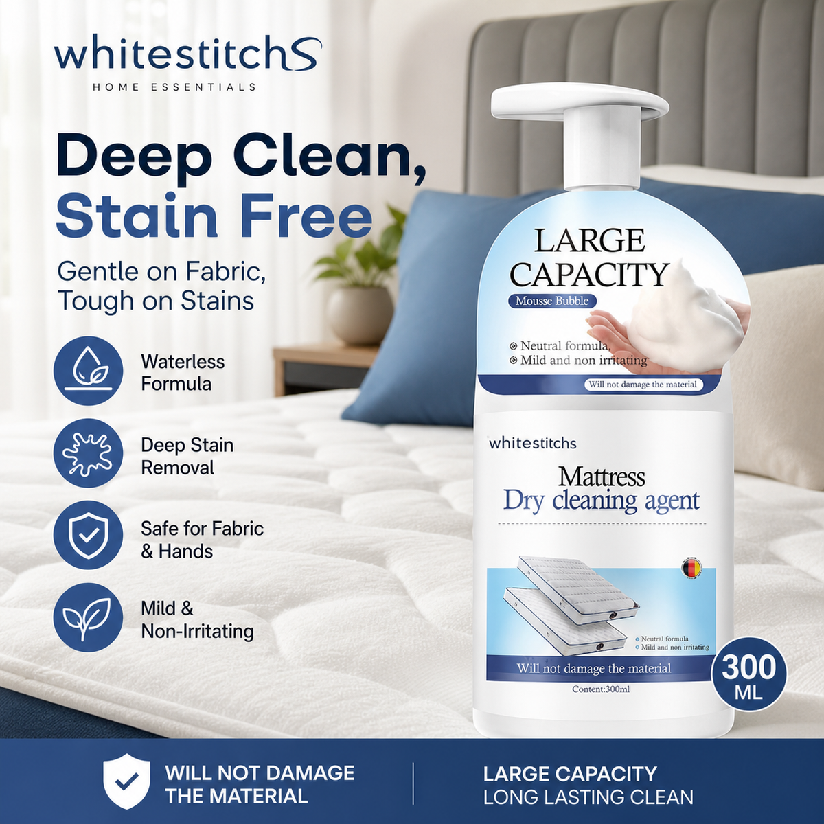 🎉Hot Sale 50% OFF🎉 Powerful Mattress Yellow Stain Cleaner