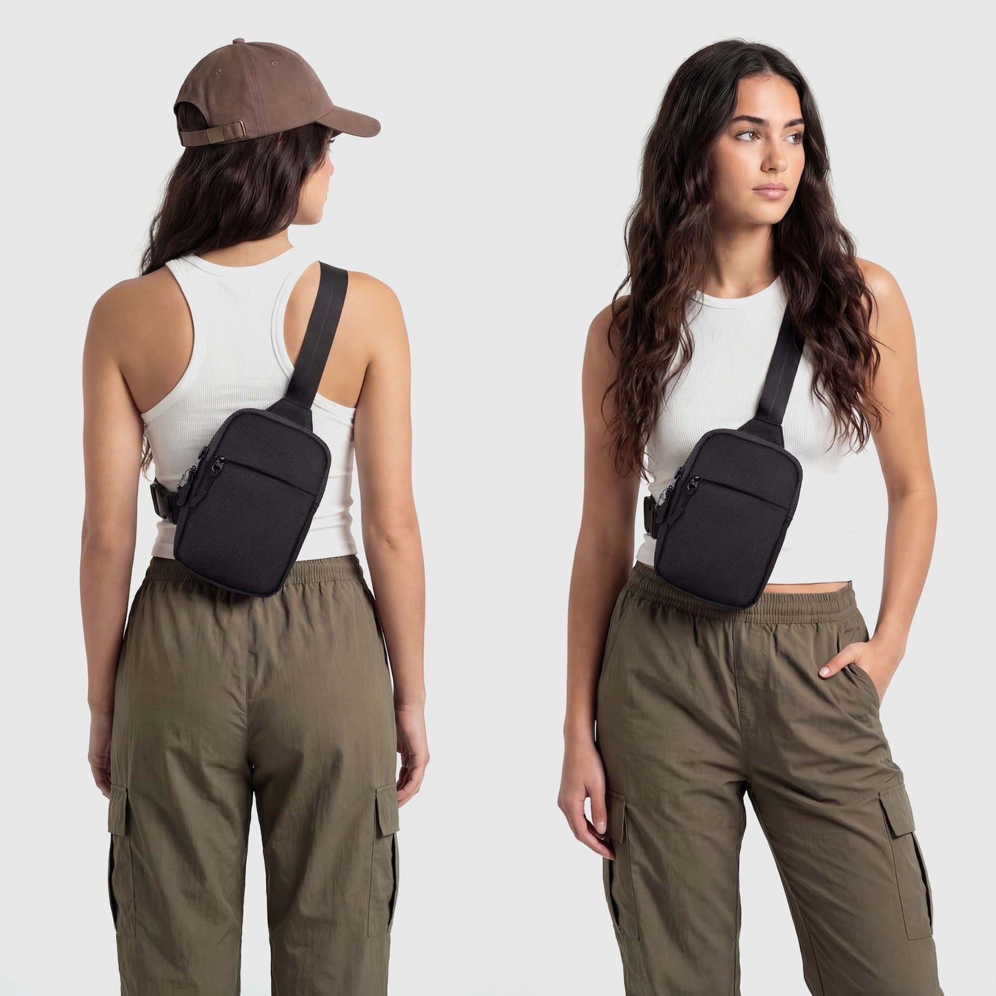 🎒50% OFF NOW ! ✨Upgraded 2.0 Travel Sling Bag | Anti-Theft, 500D Nylon, RFID Protection — Limited Time 50% Off