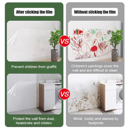 🤩Transparent Waterproof And Anti-oil Static Adsorption Wall Stickers