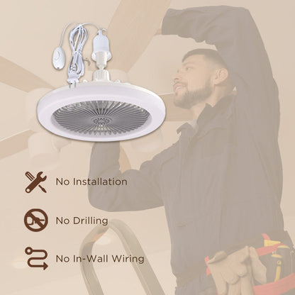 🔥Hot Sale 49% Off🔥Remote Control Aromatherapy Ceiling Fan with Light