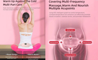 🎁Hot sale 49% OFF✨Wireless Menstrual Pain Massager – Soothing Heat, Anytime! 🌸🔥