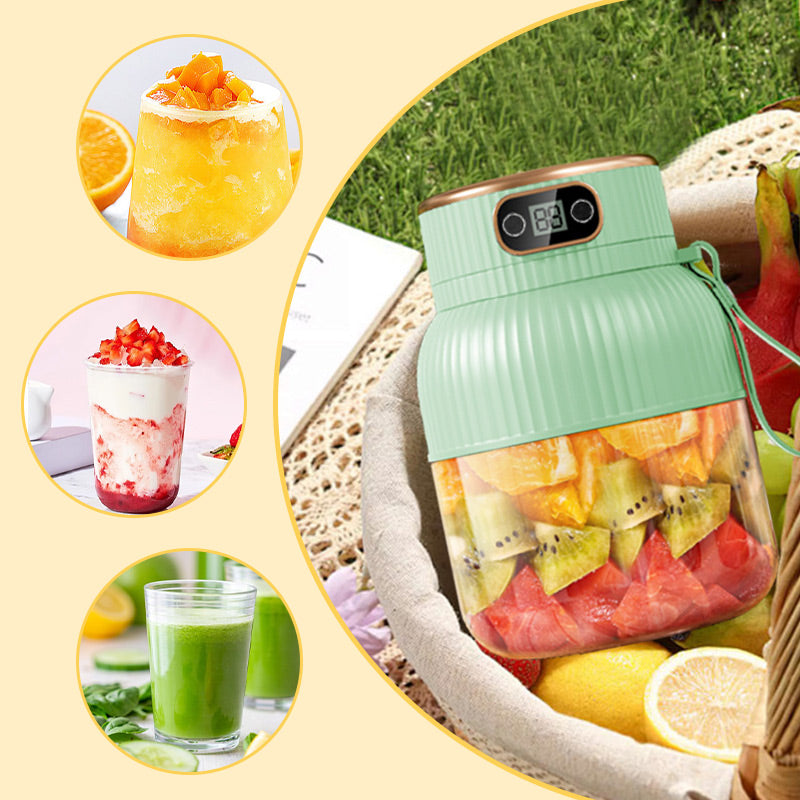 🥳2026 HOT SALE🥳💞50K+ SOLD!🌸Portable Rechargeable Blender for Fruits & Vegetables
