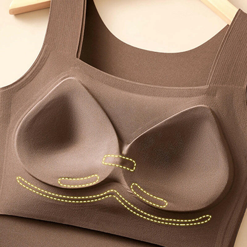 🔥Last Day 49% OFF💖Women’s U Neck Thermal Tank Tops with Built-In Bra