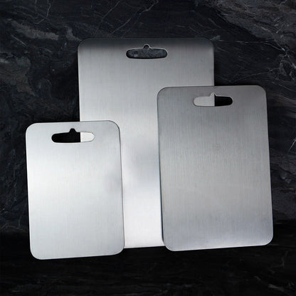 🔥2026 Kitchen Hot Sale 49% OFF🔥Antibacterial Stainless Steel Cutting Board