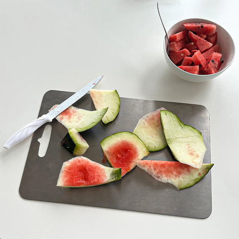 🔥2026 Kitchen Hot Sale 49% OFF🔥Antibacterial Stainless Steel Cutting Board