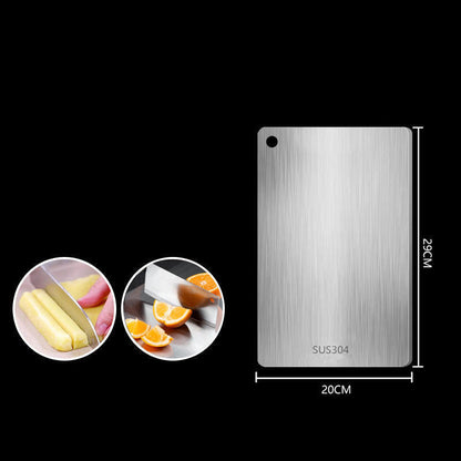 🔥2026 Kitchen Hot Sale 49% OFF🔥Antibacterial Stainless Steel Cutting Board