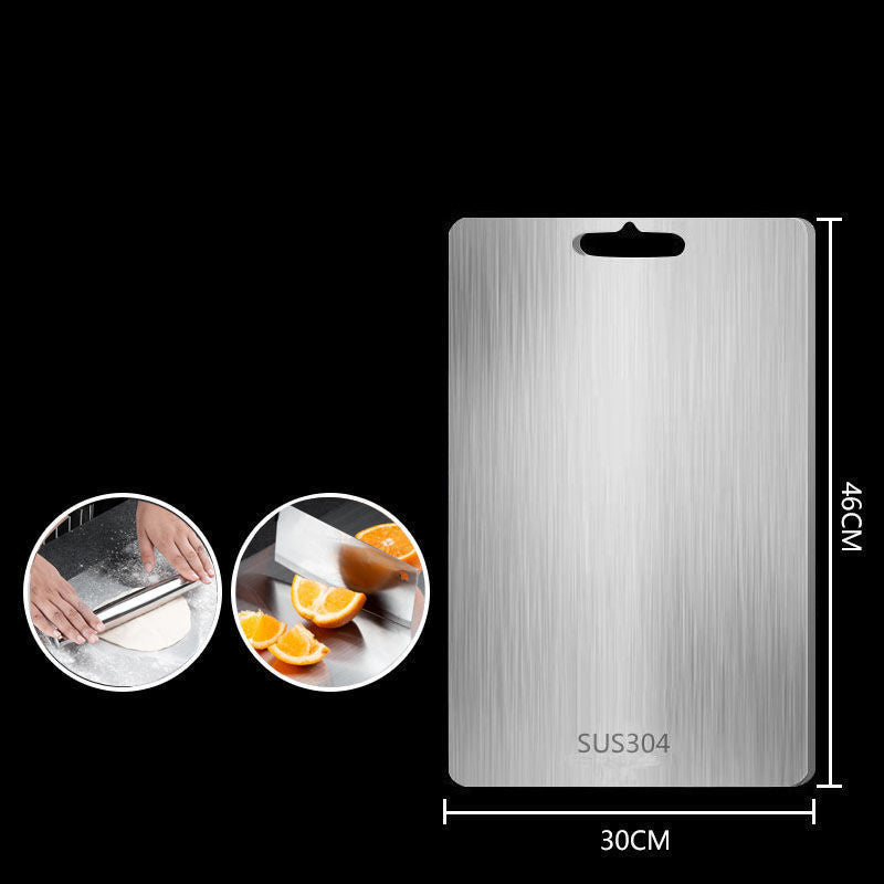 🔥2026 Kitchen Hot Sale 49% OFF🔥Antibacterial Stainless Steel Cutting Board