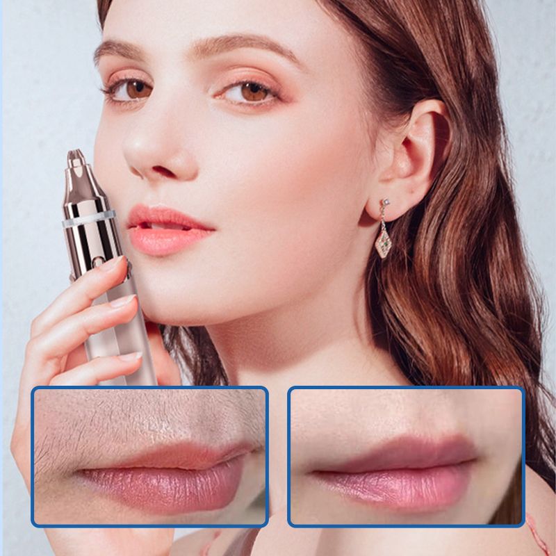 🥳2026 HOT SALE🥳💞50K+ SOLD!⏰💖2‑in‑1 Facial Hair Remover – Gentle, painless & precise. Ergonomic blade, LED light. Smooth skin instantly. ✨🌸