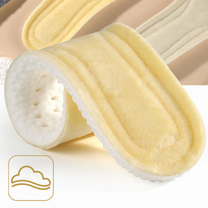 [Warm Gift] Thickened Short Plush Warm Shoe Insoles