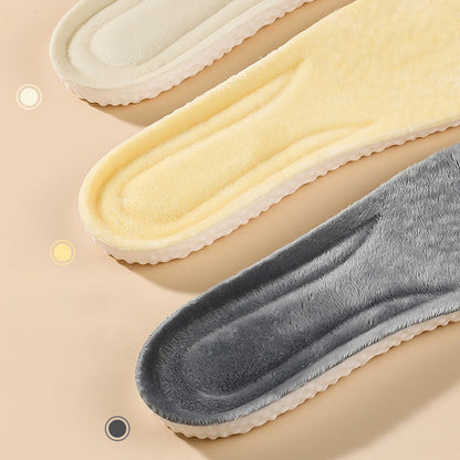 [Warm Gift] Thickened Short Plush Warm Shoe Insoles