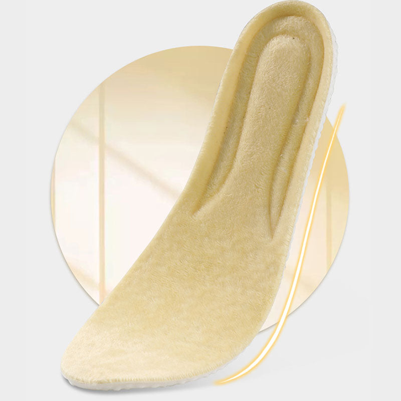 [Warm Gift] Thickened Short Plush Warm Shoe Insoles