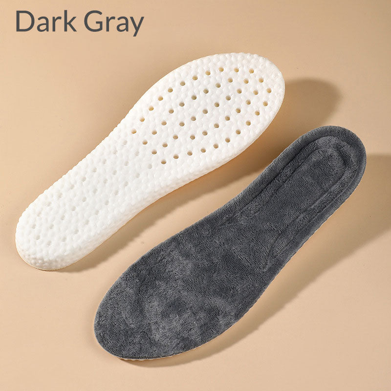 [Warm Gift] Thickened Short Plush Warm Shoe Insoles