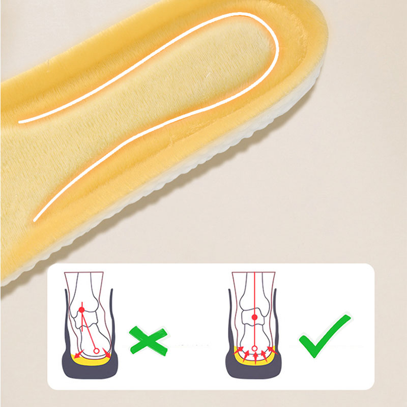 [Warm Gift] Thickened Short Plush Warm Shoe Insoles