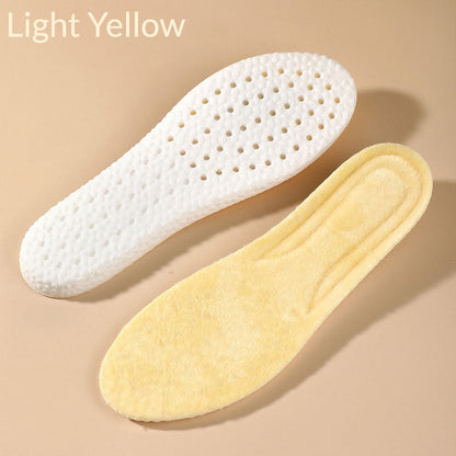 [Warm Gift] Thickened Short Plush Warm Shoe Insoles