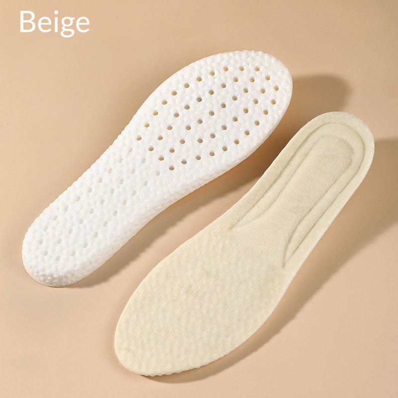 [Warm Gift] Thickened Short Plush Warm Shoe Insoles