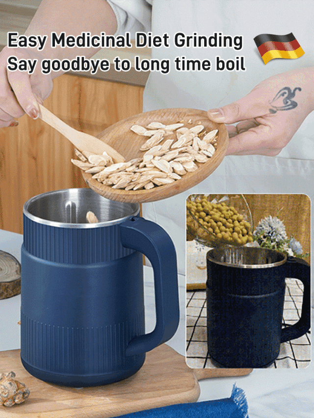 🎁New arrival 50% OFF💥Powerful Electric Grinder Cup – Crushes nuts, beans & coffee fast. Easy to use & clean. A handy tool for any kitchen. 🥜🔋