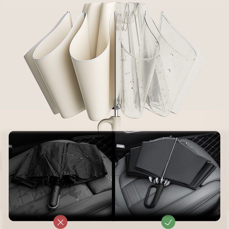 🔥Get 50% Off 🔥💥Buy 2 Save 5 %✈️Reflective Safety Strip Ring Buckle Umbrella