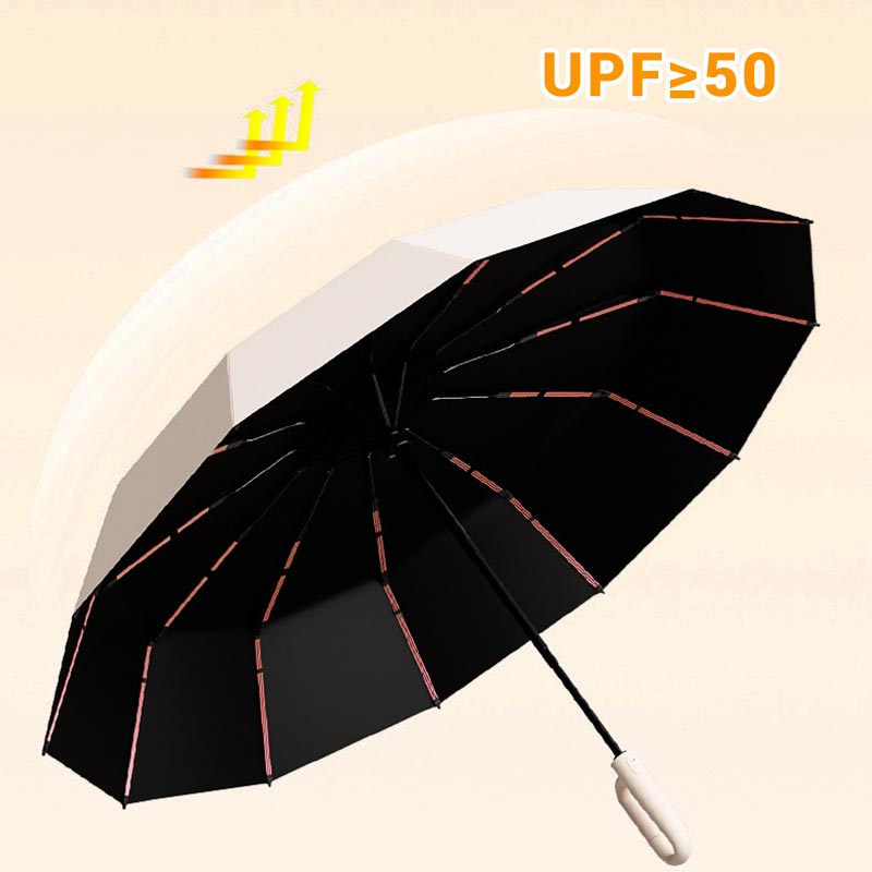 🔥Get 50% Off 🔥💥Buy 2 Save 5 %✈️Reflective Safety Strip Ring Buckle Umbrella