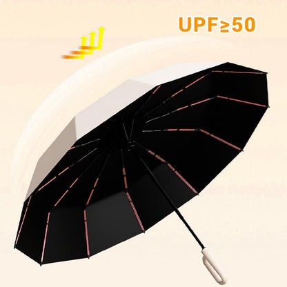 🔥Get 50% Off 🔥💥Buy 2 Save 5 %✈️Reflective Safety Strip Ring Buckle Umbrella