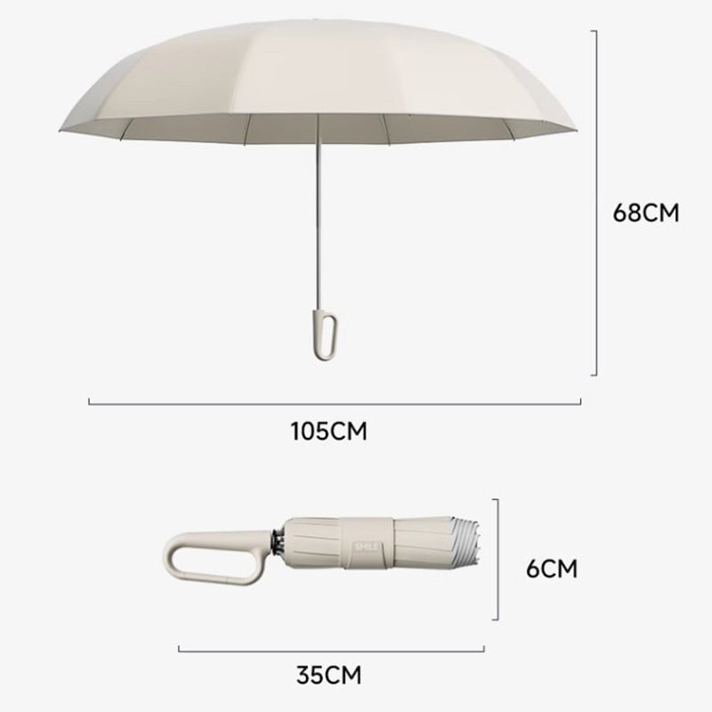 🔥Get 50% Off 🔥💥Buy 2 Save 5 %✈️Reflective Safety Strip Ring Buckle Umbrella