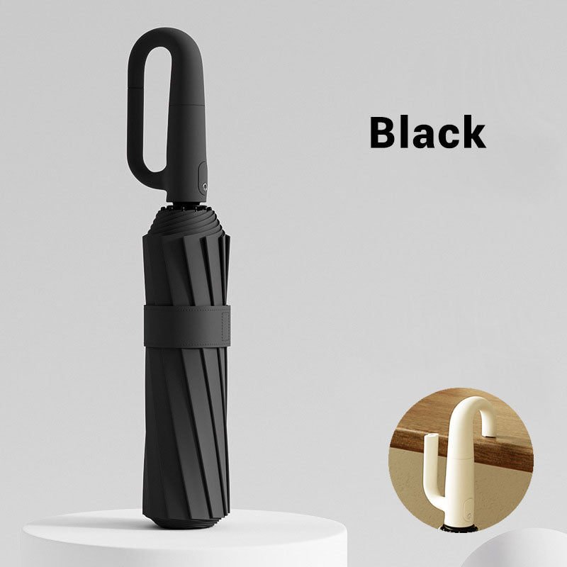 🔥Get 50% Off 🔥💥Buy 2 Save 5 %✈️Reflective Safety Strip Ring Buckle Umbrella