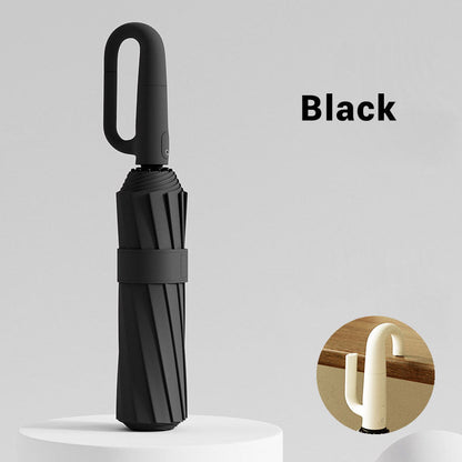 🔥Get 50% Off 🔥💥Buy 2 Save 5 %✈️Reflective Safety Strip Ring Buckle Umbrella