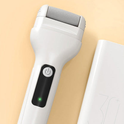 🔋🦶Rechargeable Electric Foot Exfoliating Scrubber🌟 Gently Exfoliates, Smooths Feet, Essential for Home Pedicures!