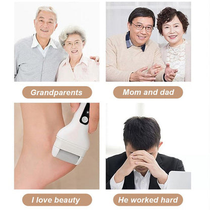 🔋🦶Rechargeable Electric Foot Exfoliating Scrubber🌟 Gently Exfoliates, Smooths Feet, Essential for Home Pedicures!