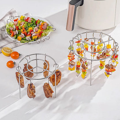 🥩Air Fryer Barbecue Grill Vertical Kebab Grill + Free Heat-Resistant Gloves🍤